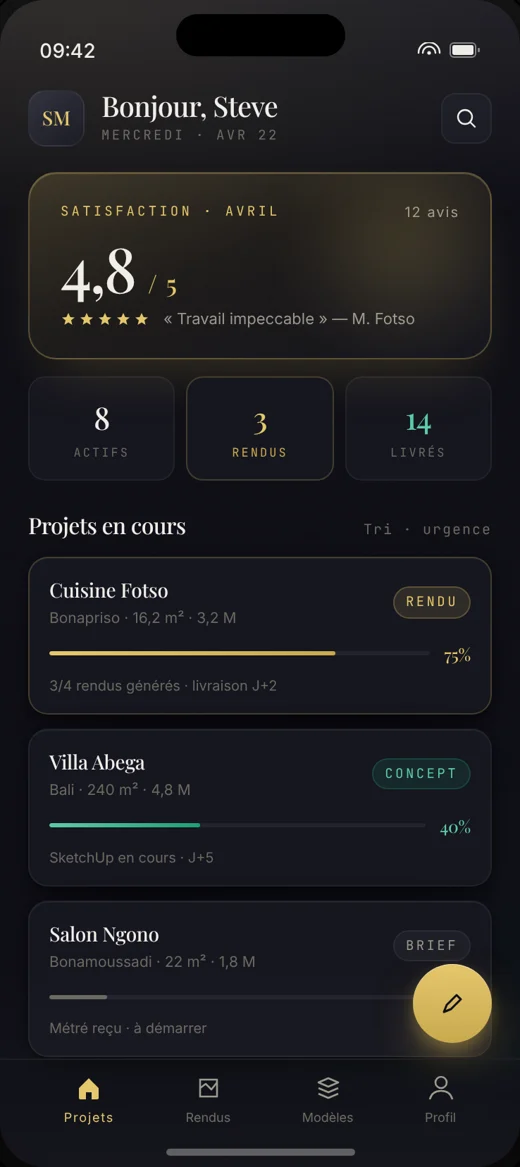 Portes et fenêtres sur le plan